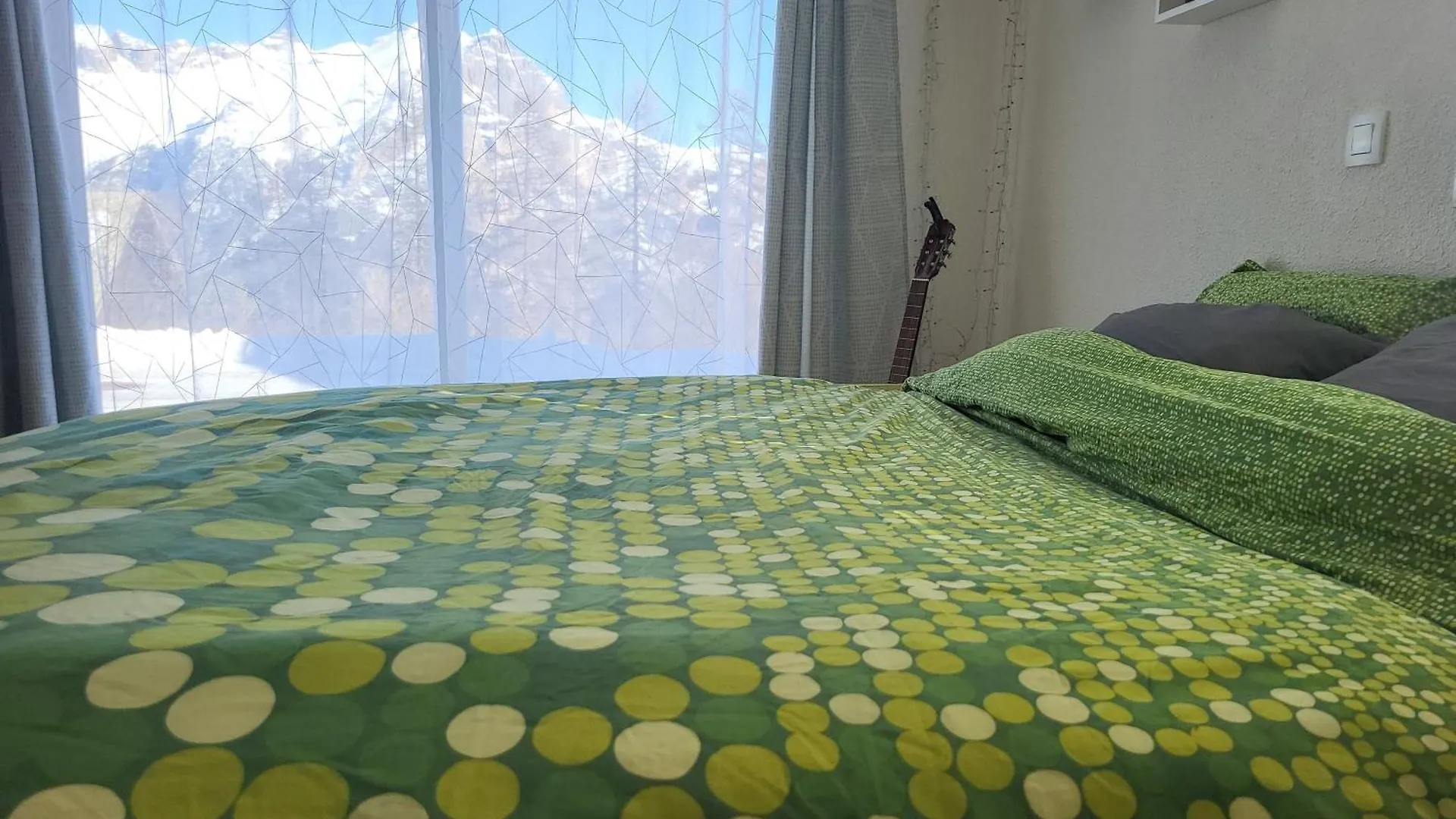 Apartmán T2 Lumineux En Rdc, Avec Vue Panoramique Puy-Saint-Vincent 0*,  Francie