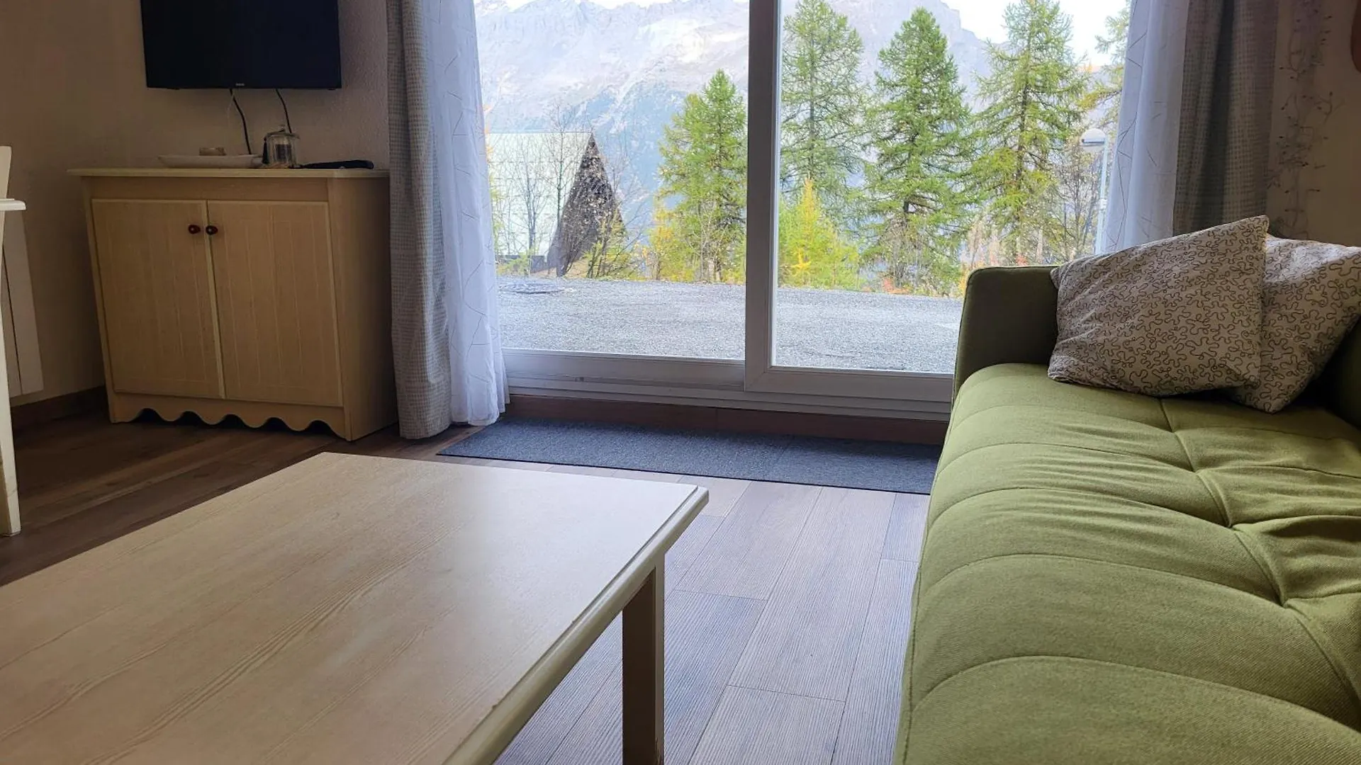 Apartmán T2 Lumineux En Rdc, Avec Vue Panoramique Puy-Saint-Vincent